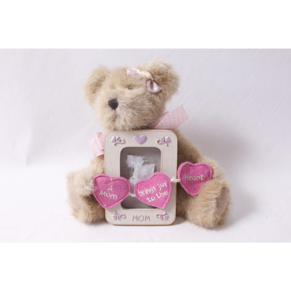Boyds Mom Teddy Bear with Picture Frame Mother's Day Gift Idea ~ 260415-WH 1079